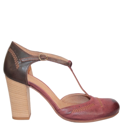 Shoes 13202.2662 Dark burgundy nubuck / Dark burgundy-brown