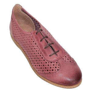 Shoes 14204.In Burgundy colour