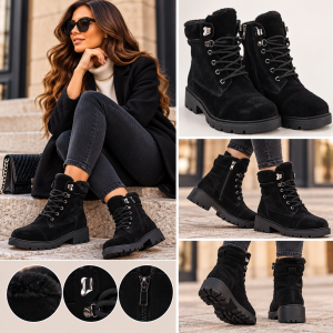 Botine A2834 Neagra